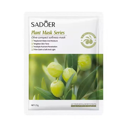 SADOER Olive Compact Face Mask