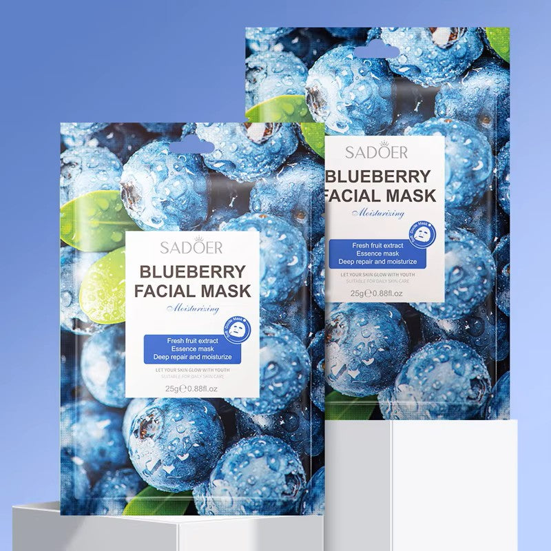 SADOER Blueberry Face Mask